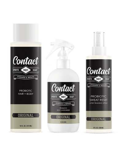 Daily Skin Care Package Contact Sports Soap